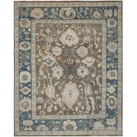 Safavieh 8 x 10 ft. Large Rectangle Traditional Sultanabad Blue Hand Knotted Rug SUL1073A-8